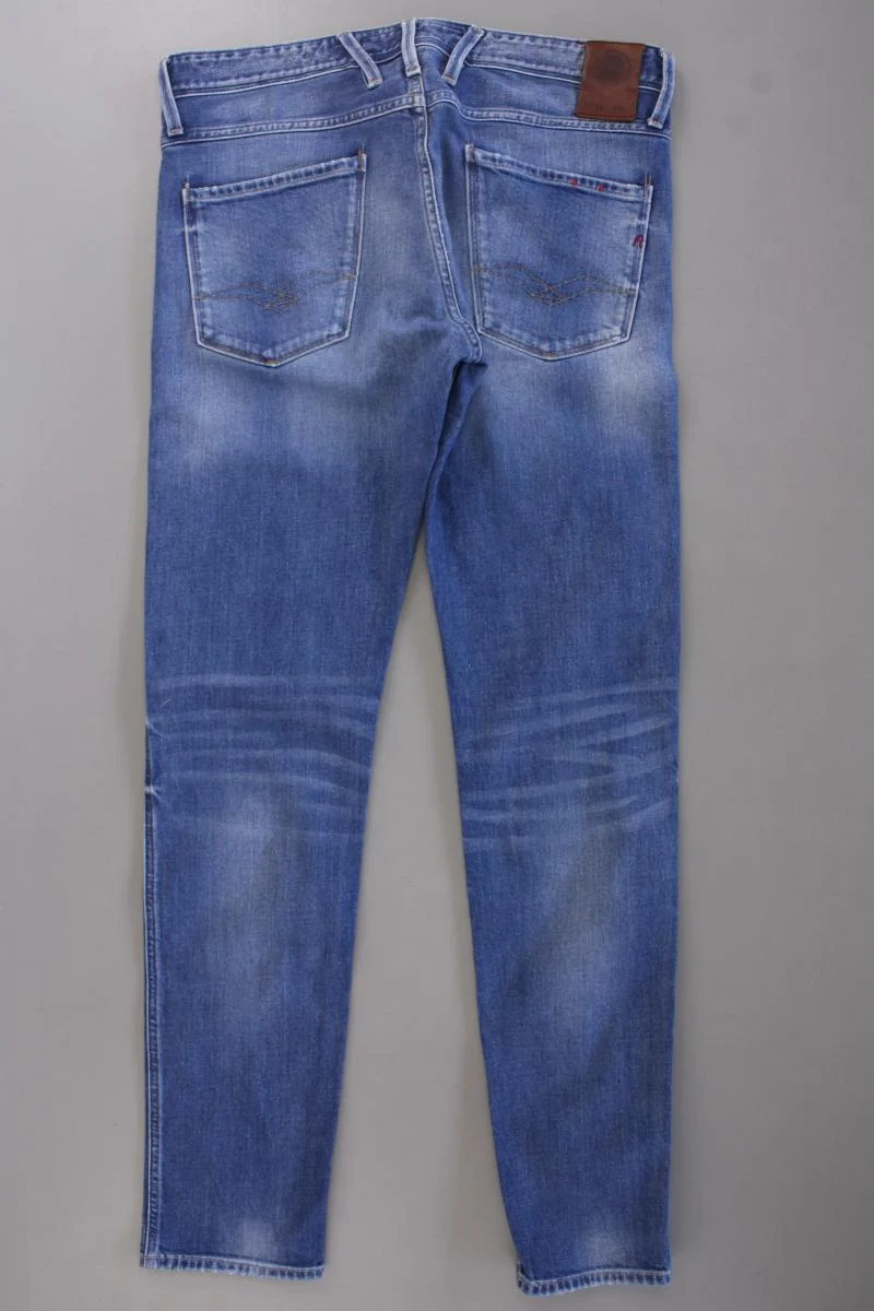 Replay Straight Jeans für Herren Gr. W33 blau