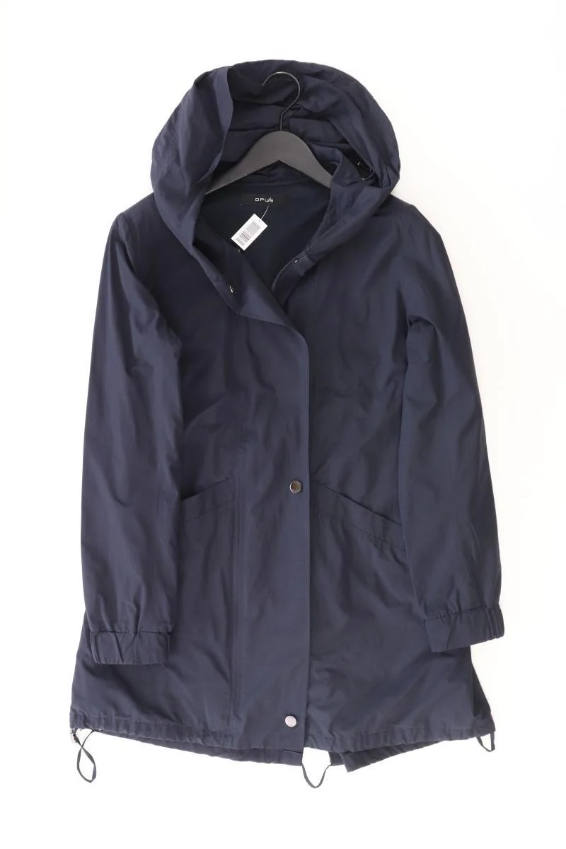 Opus Kapuzenmantel Gr. 38 neuwertig blau aus Nylon