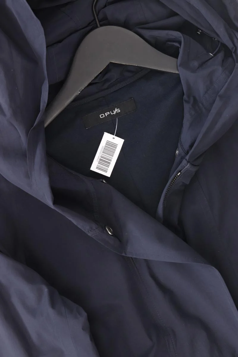 Opus Kapuzenmantel Gr. 38 neuwertig blau aus Nylon