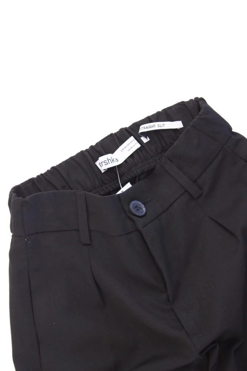 Bershka Stoffhose Gr. XS schwarz aus Polyester