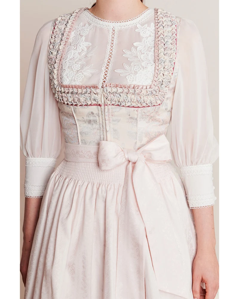 Krüger Collection Dirndl "Clara" 112866 | Rose 70cm