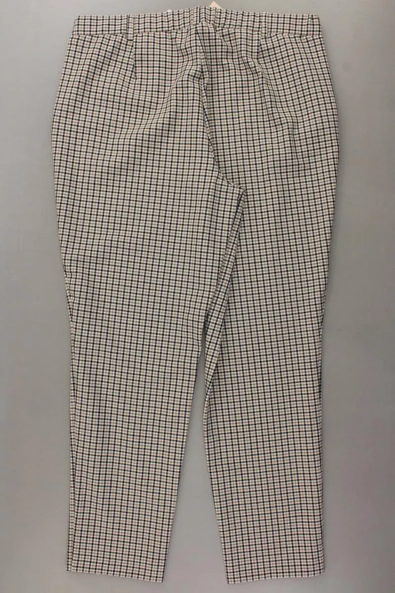 STRANDFEIN Hose Gr. Kurzgröße 44 kariert neu mit Etikett braun aus Polyester