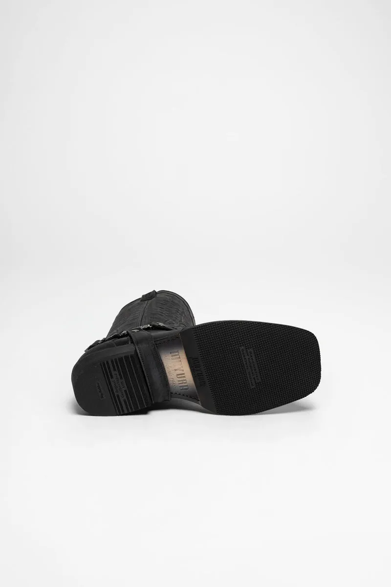 2471 INDIAN Herren Schwarz Usado Negro