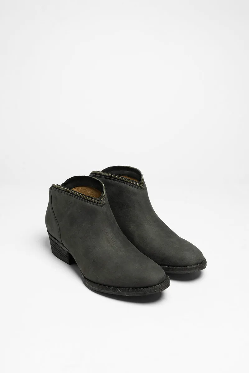 SOFIA Damen Lederstiefelette Schwarz