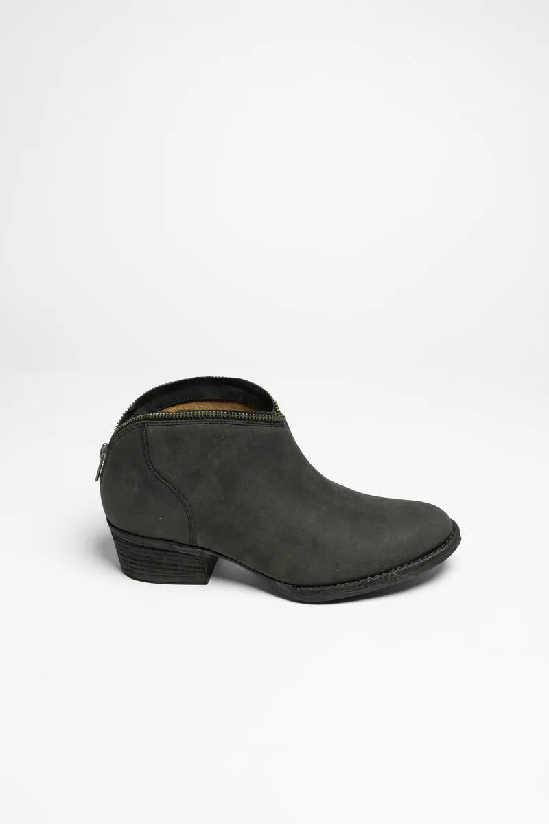 SOFIA Damen Lederstiefelette Schwarz
