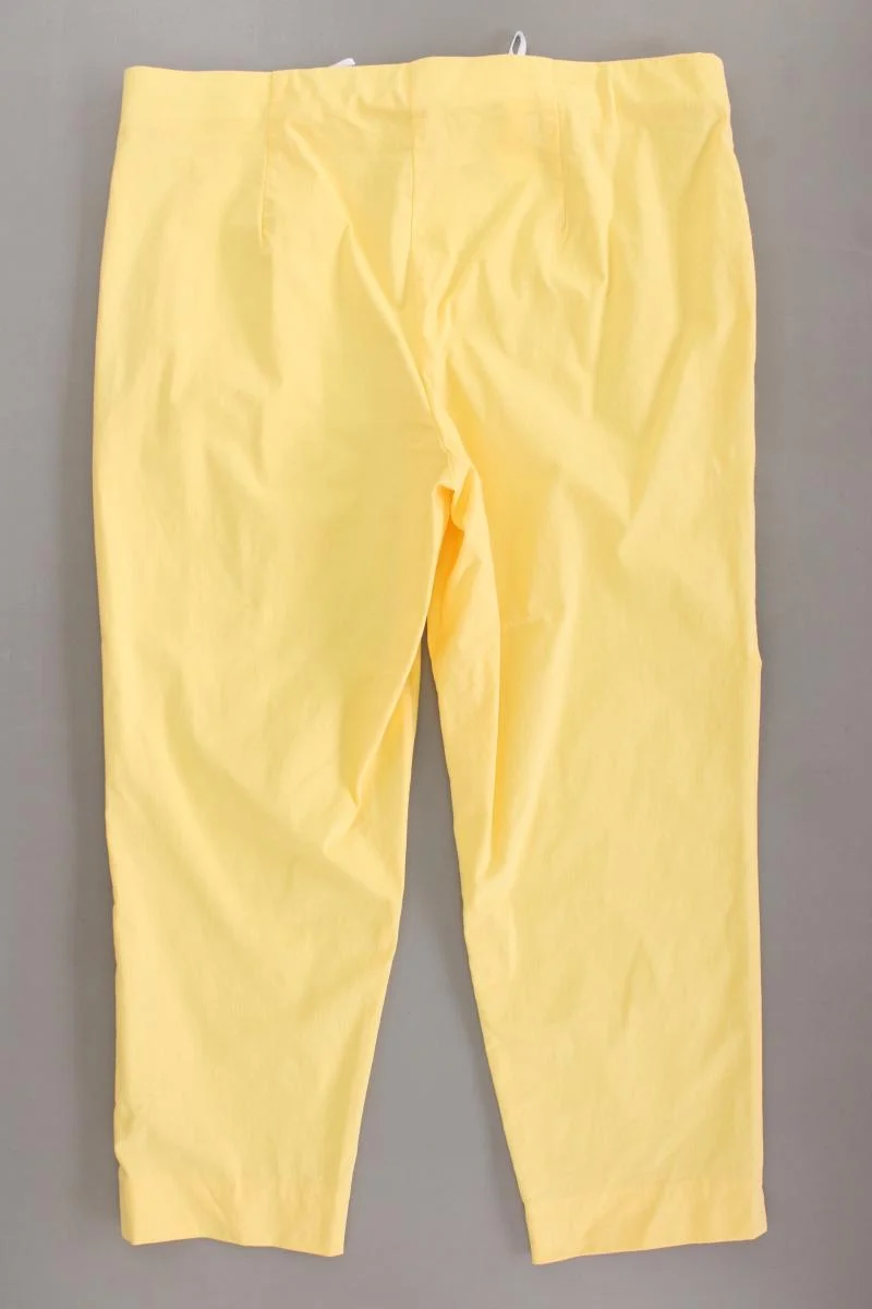 Mona 7/8 Hose Gr. Kurzgröße 50 gelb aus Baumwolle