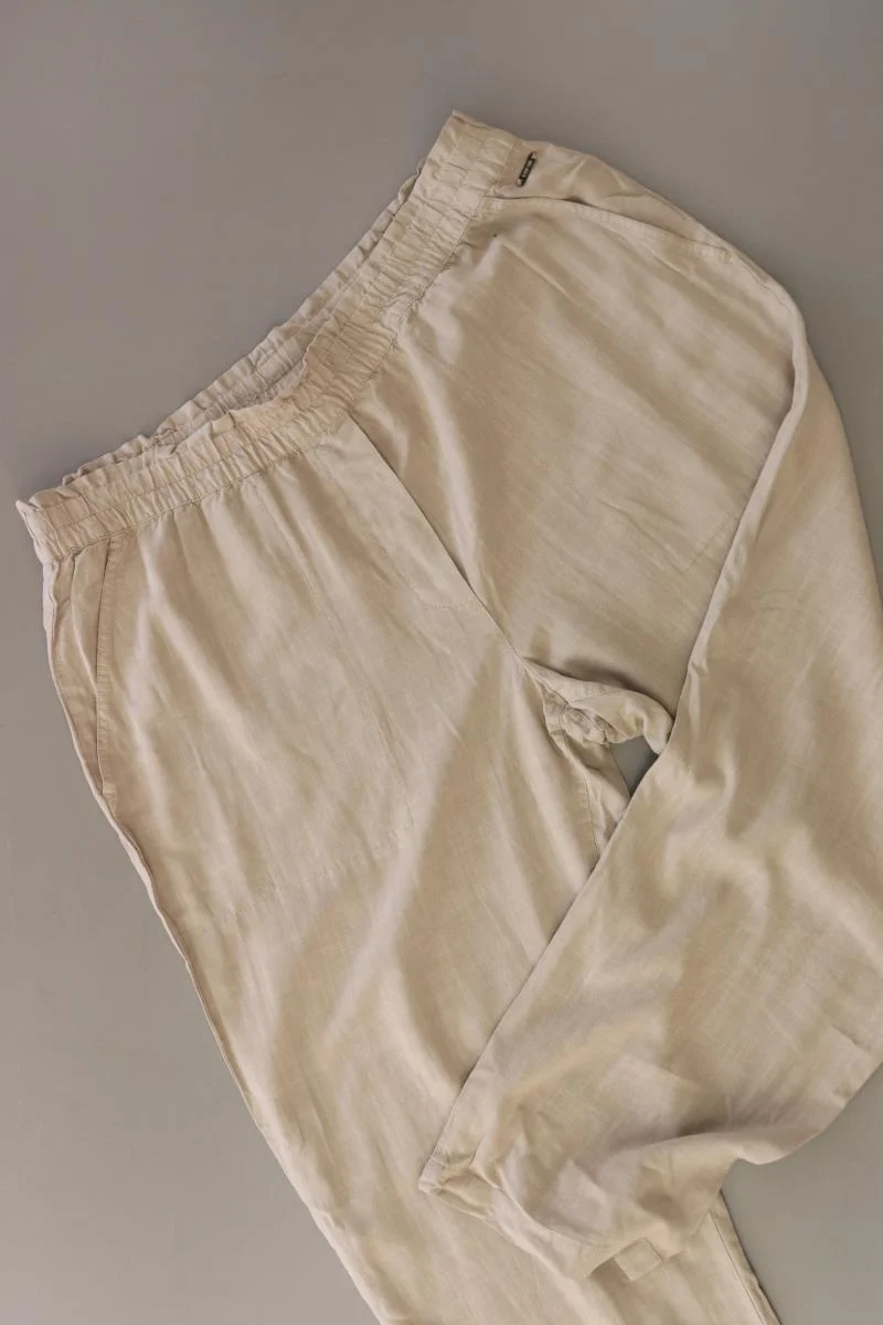 Thom by Thomas Rath Hose Gr. Kurzgröße 46 creme aus Viskose