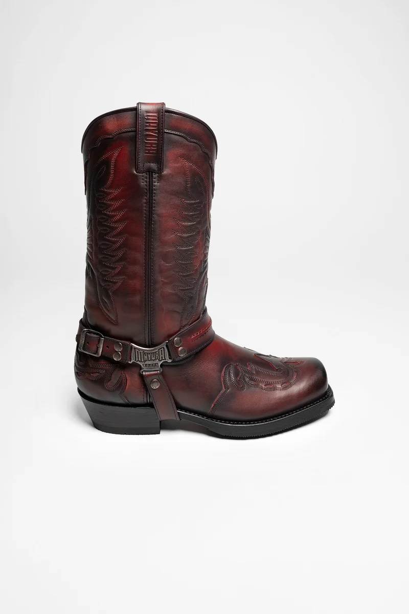 2471 INDIAN Herren Rot Schwarz