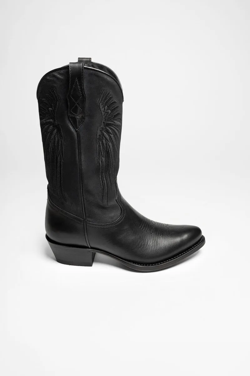 2666 WINGS Damen Schwarz