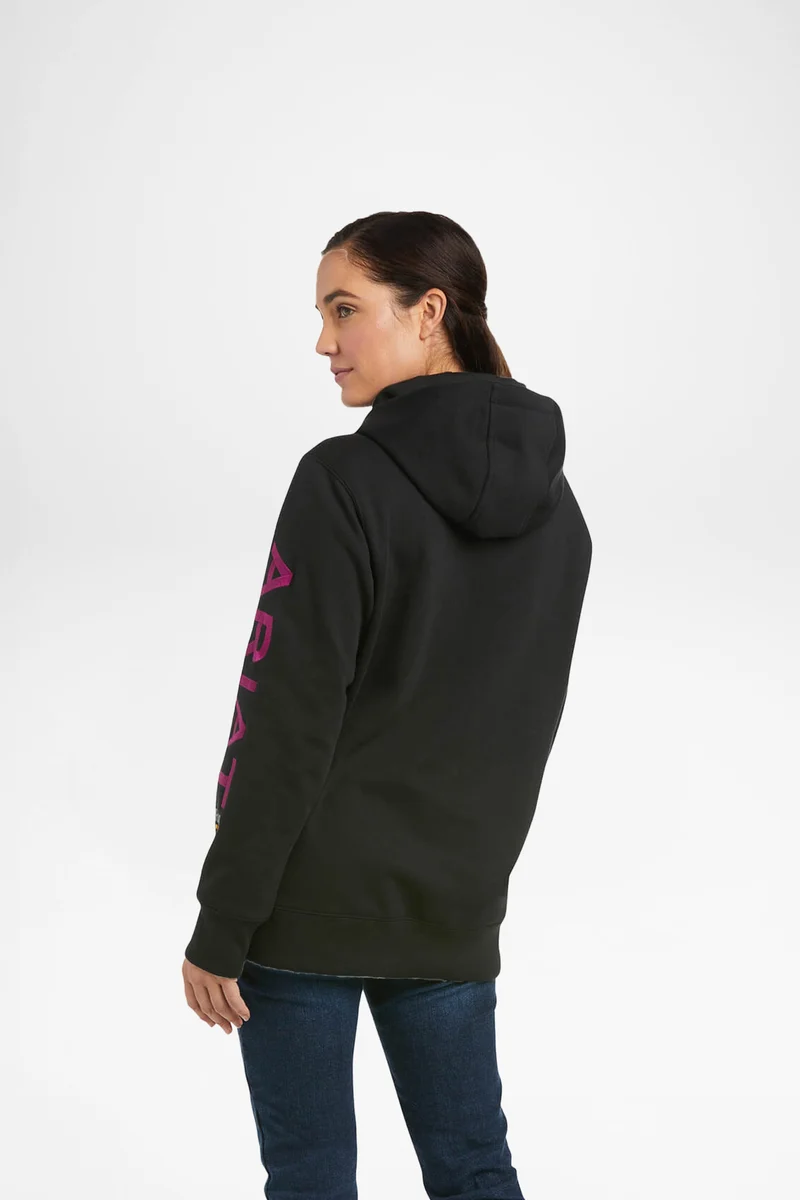 REBAR GRAPHIC Damen Schwarz Lila
