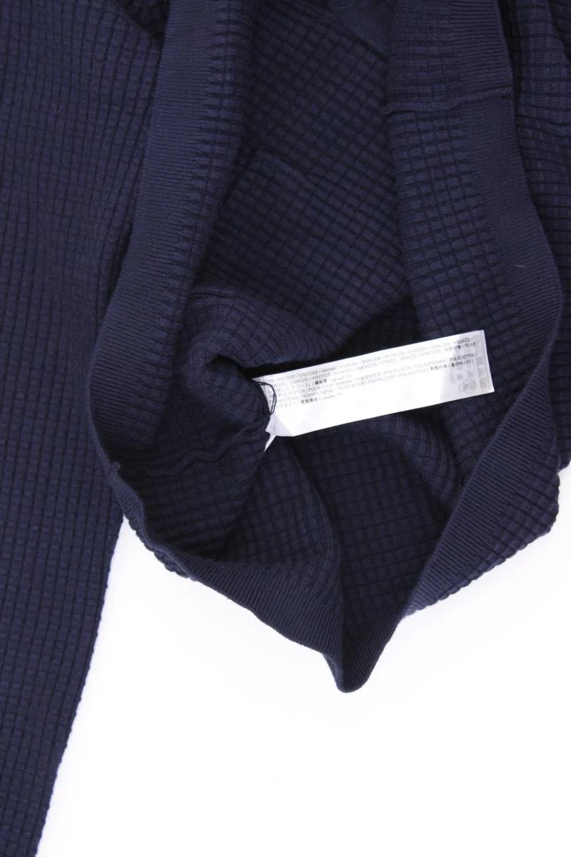 Mango Strickjacke Gr. XL Langarm blau aus Viskose