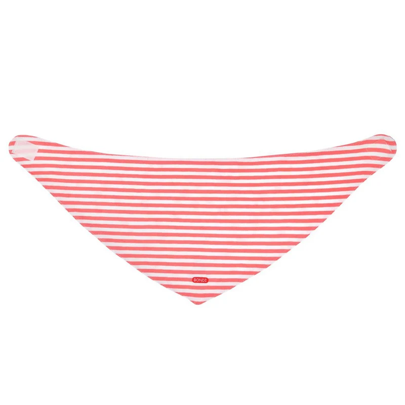 BONDI Baby Halstuch "Blümchen und Käfer" 93698 - Weiß / Bunt | Dreieckstuch