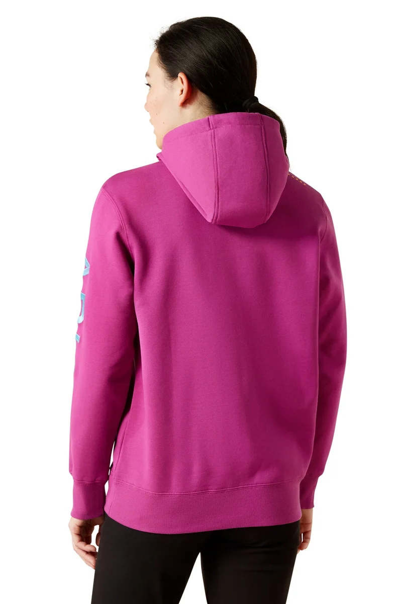 REBAR GRAPHIC HOODIE Damen Lila