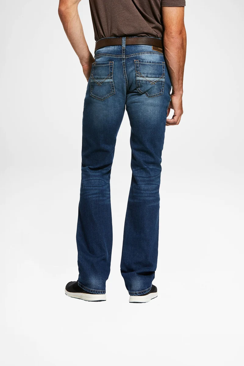 M7 NASSAU Straight Leg Herren Blau