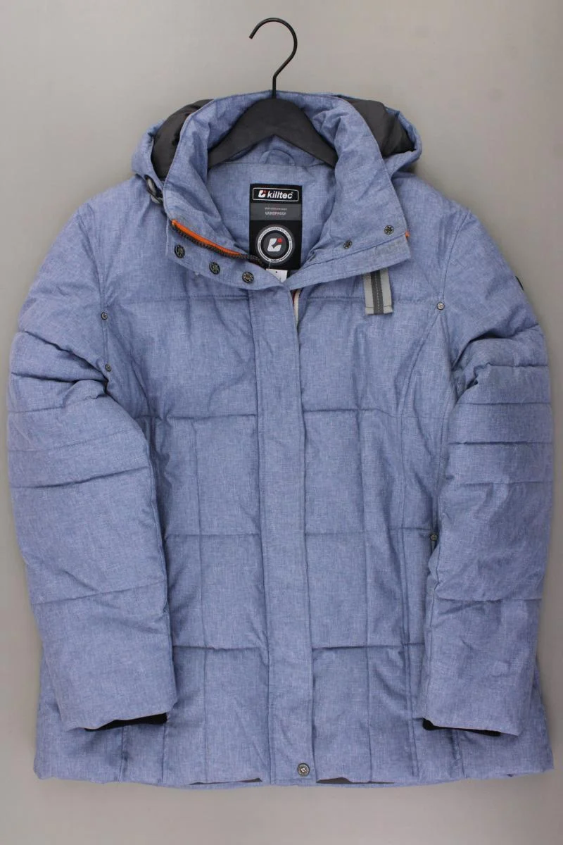 Killtec Wintermantel Gr. 44 neuwertig blau aus Polyester