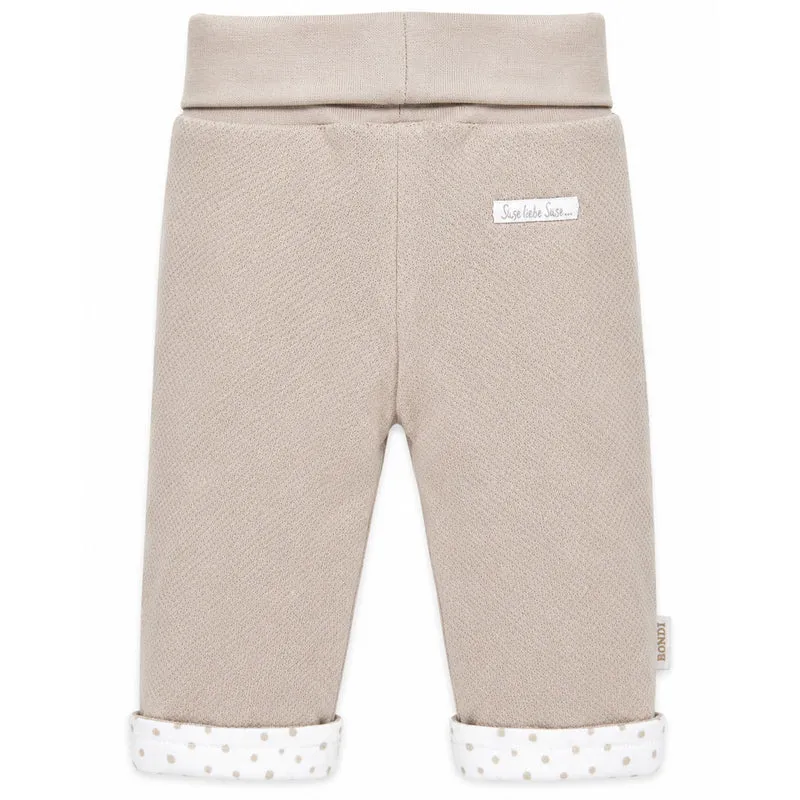 BONDI Baby Wendehose Laufhose "Gänschen" 93958 | cappuccino