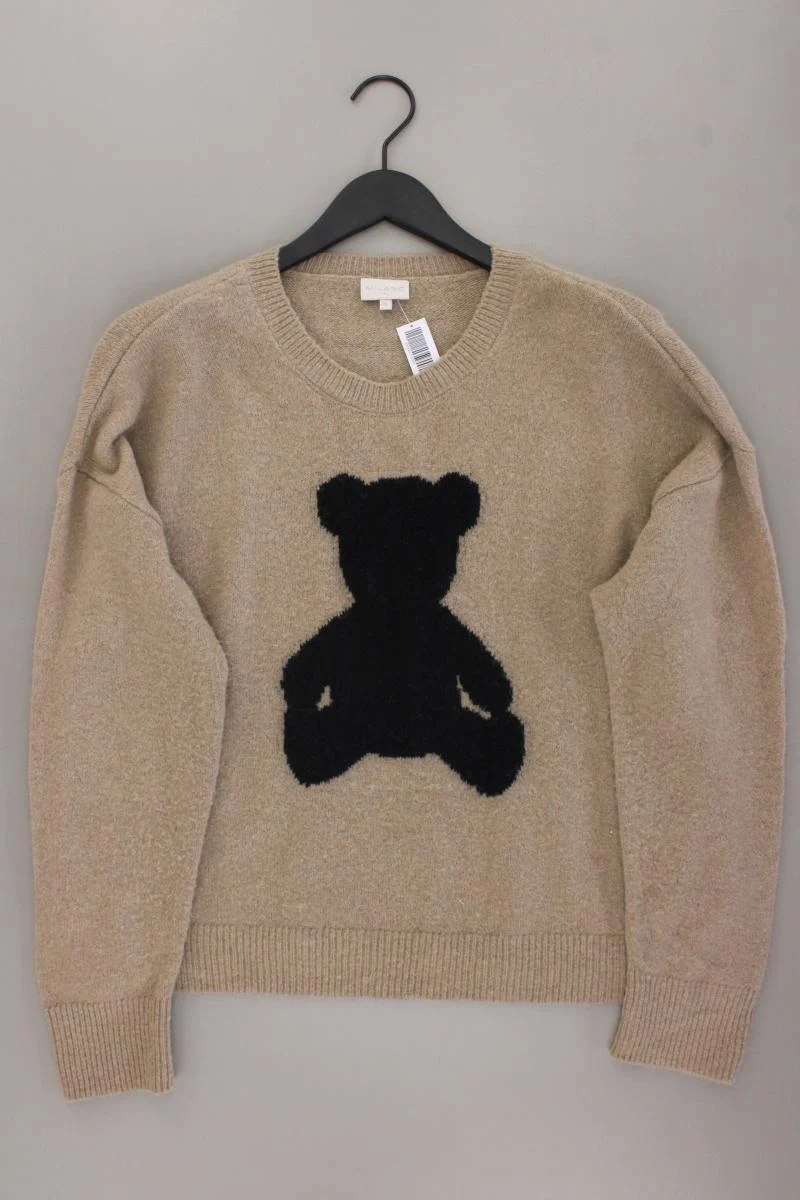Milano Italy Langarmpullover Gr. XL braun