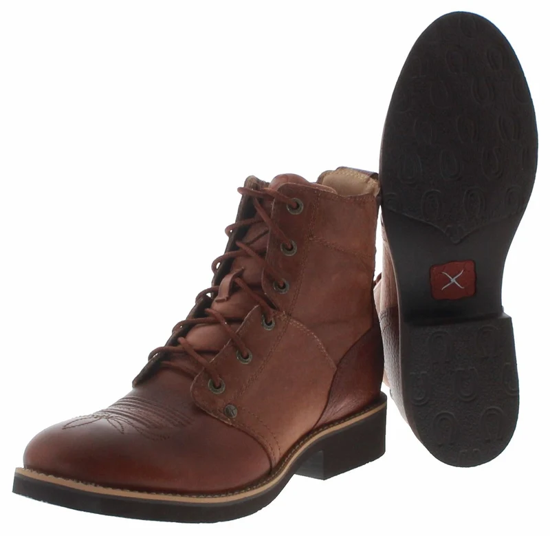 1739 CALF ROPER LACER Damen Braun
