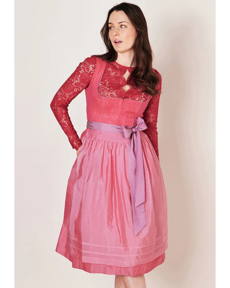 Krüger Collection Dirndl "Linette" 115667 | Rot 60cm
