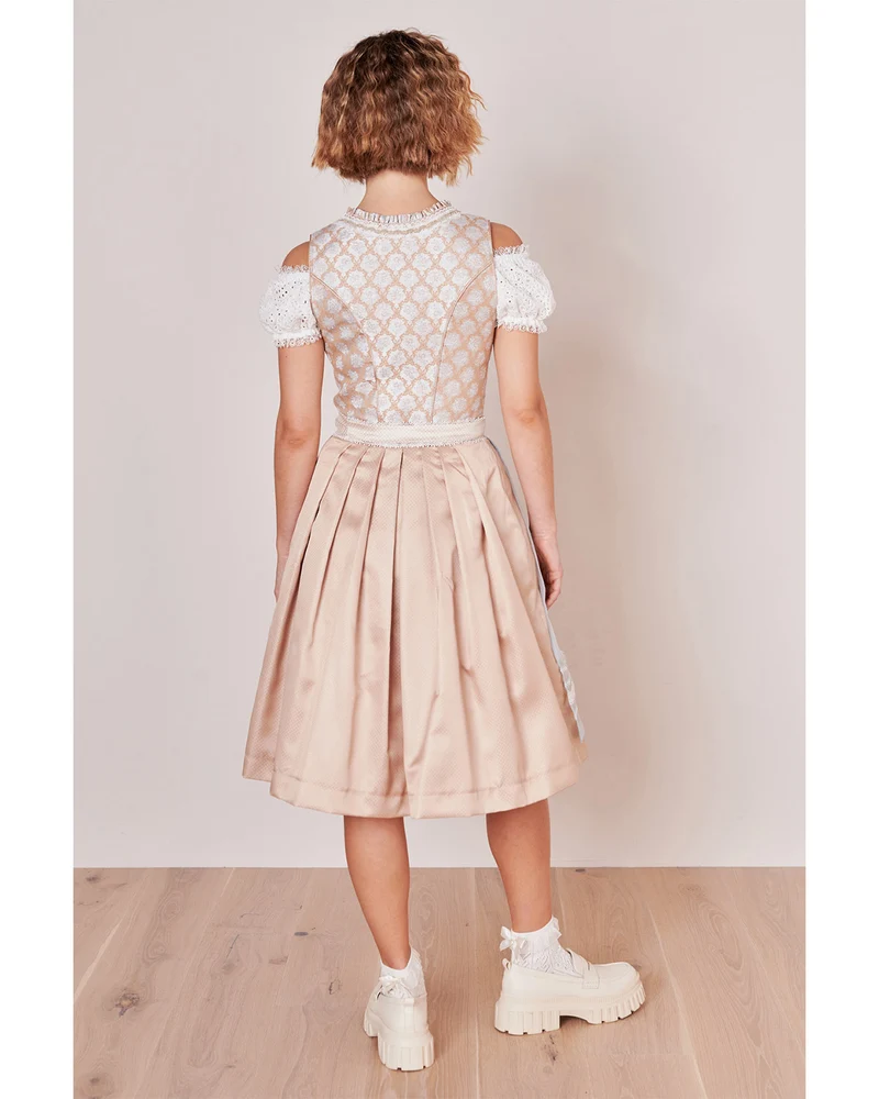 Krüger MADL Dirndl "Seraphina" 415267 | Natur Hellblau 60cm
