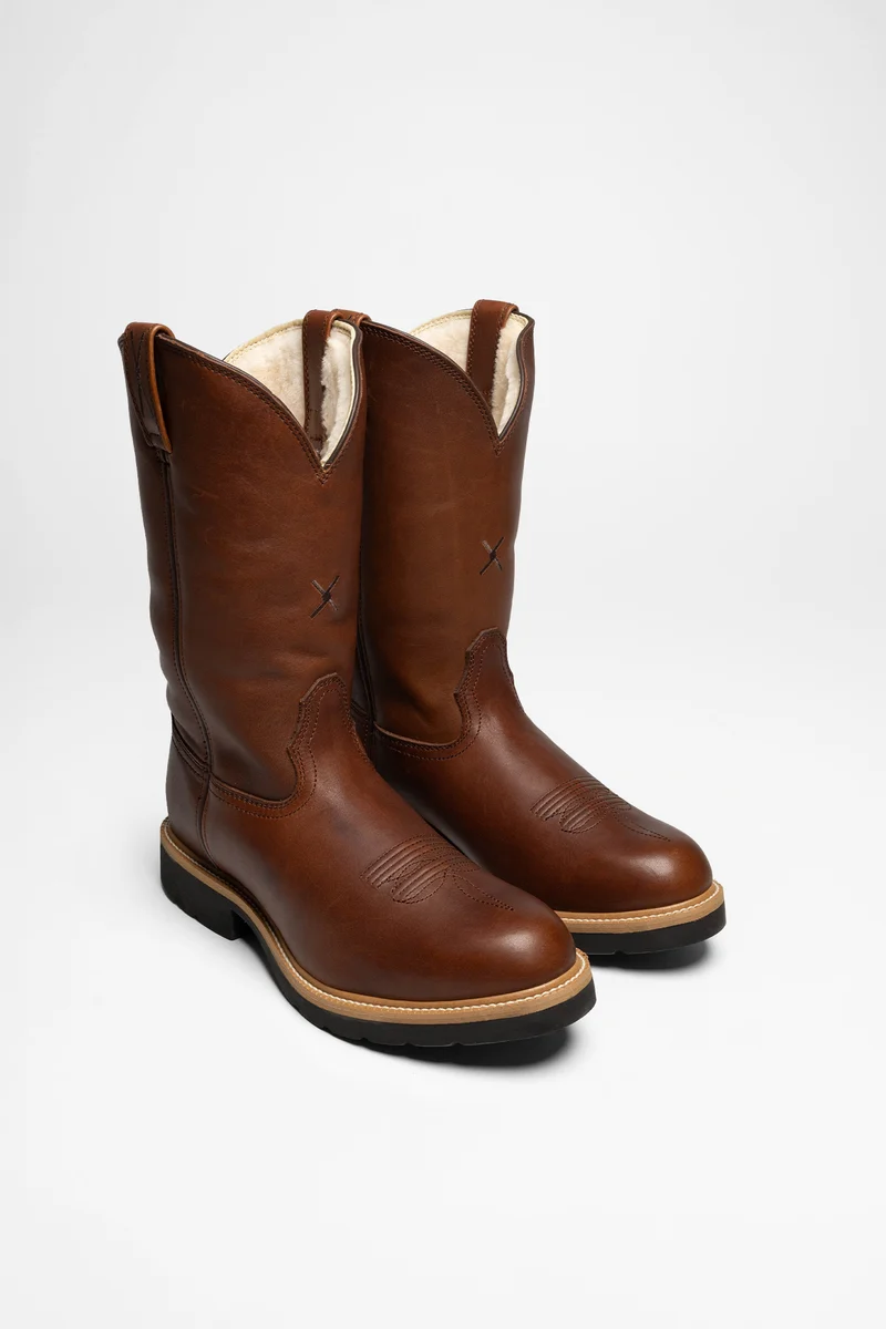 1774 COWBOY WINTER WORK Damen Braun