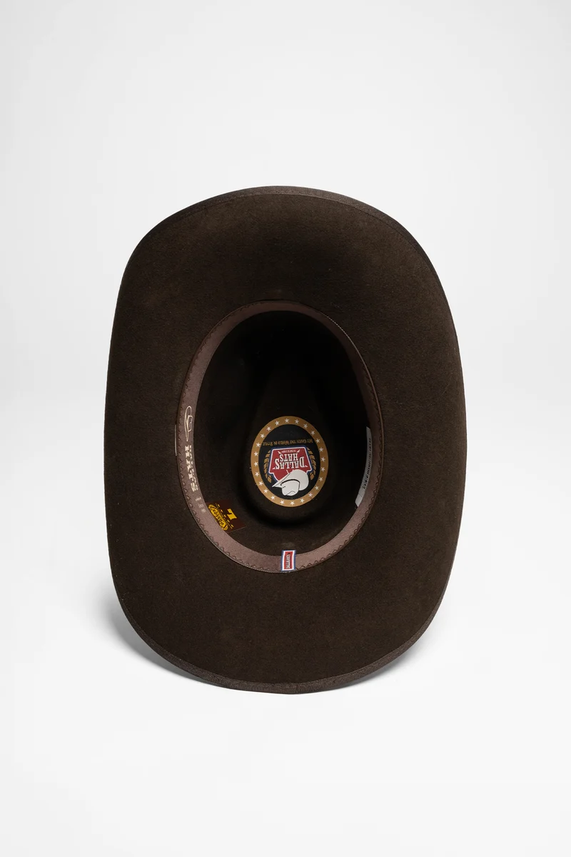 OUTLAW Unisex Cowboyhut Braun