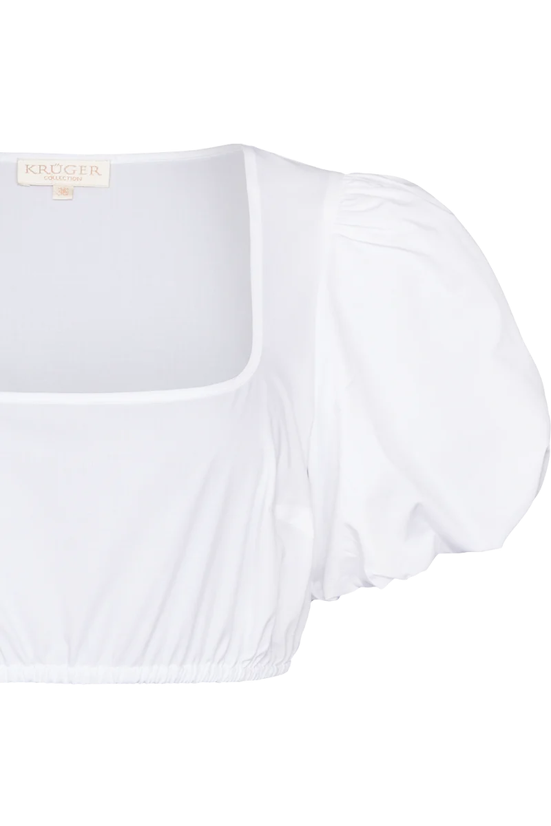 Dirndlbluse elastisch und aus weicher Bambus-Qualität
