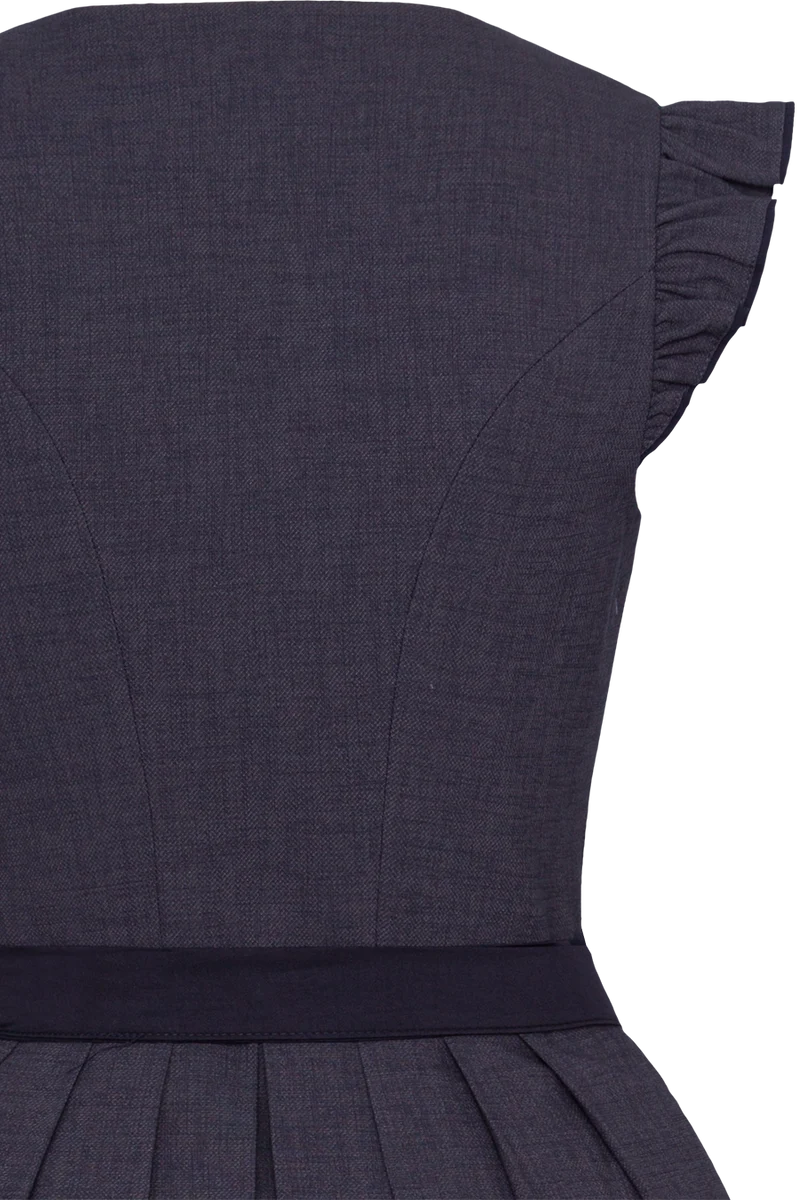 Midi-Dirndl mit Flügelärmel und Stretch