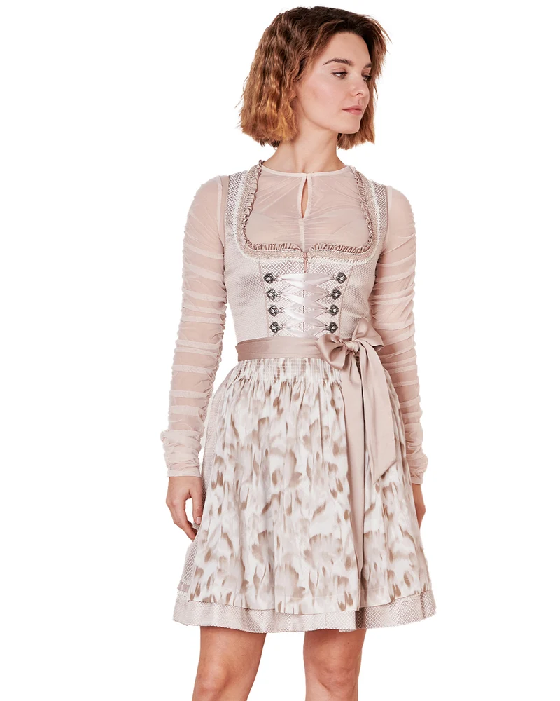Krüger MADL Dirndl "Nemi" 416367 | Natur 50cm