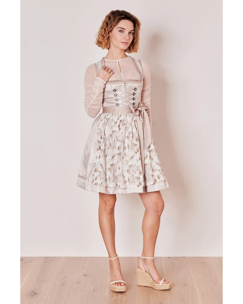 Krüger MADL Dirndl "Nemi" 416367 | Natur 50cm