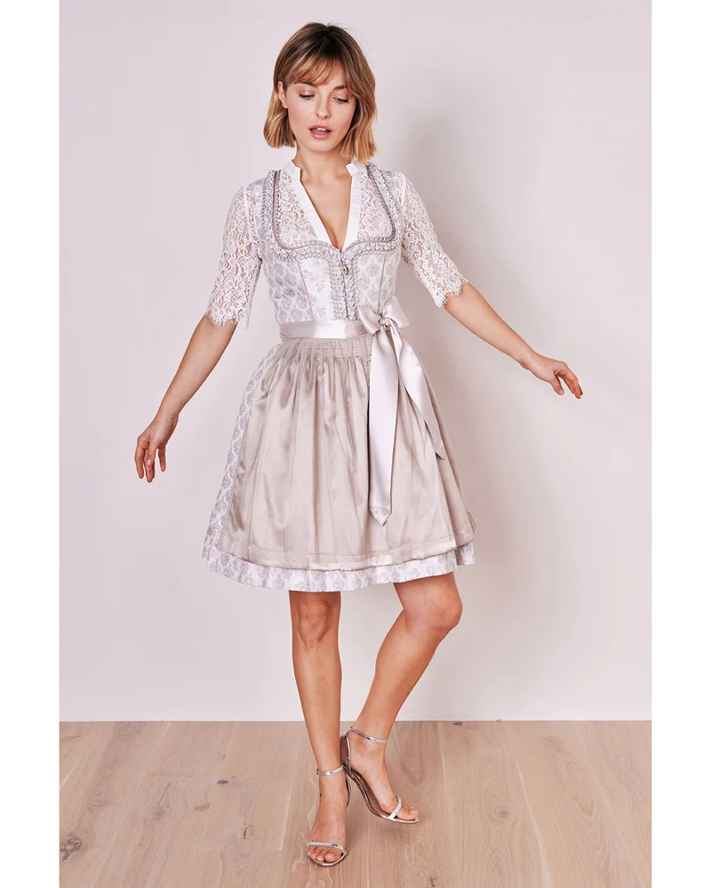 Krüger MADL Dirndl "Aleya" 414466 | Nude Flieder 50cm