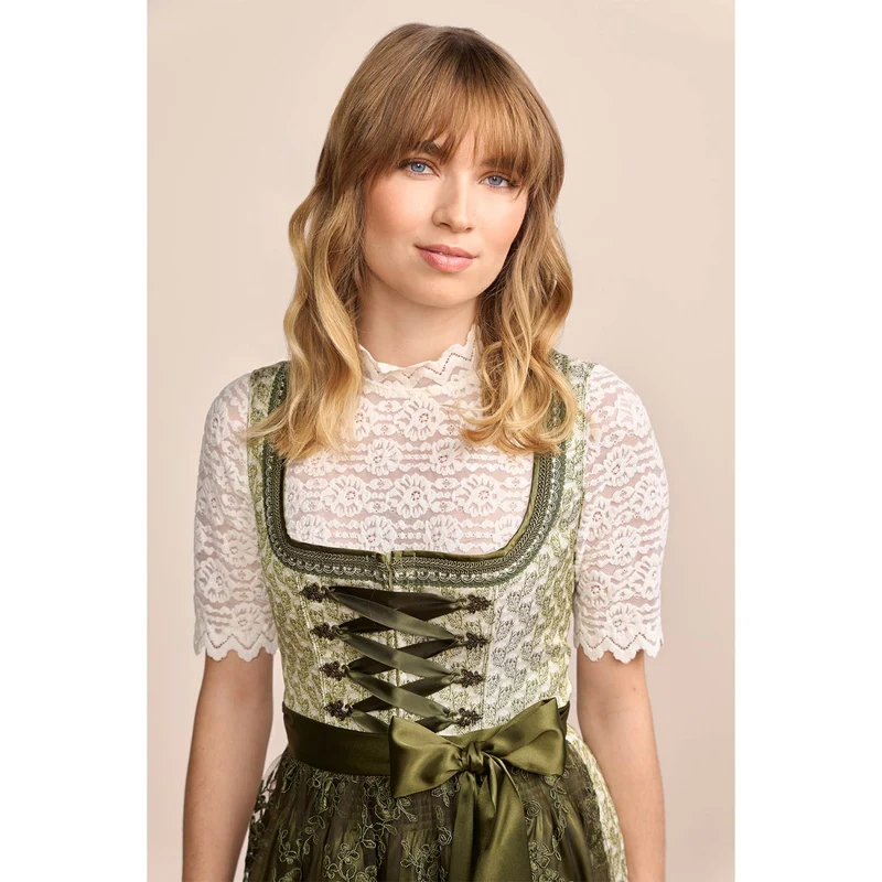 Krüger MADL Dirndl "Brynlee" 416869 | Hellgrün 50cm