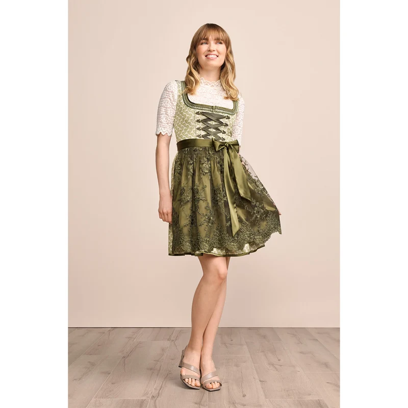 Krüger MADL Dirndl "Brynlee" 416869 | Hellgrün 50cm