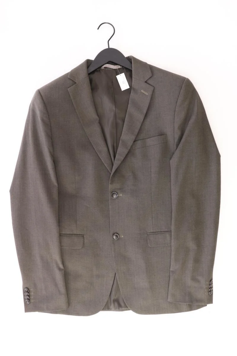 Jake*s Longsakko für Herren Gr. Langgröße 98 braun aus Polyester