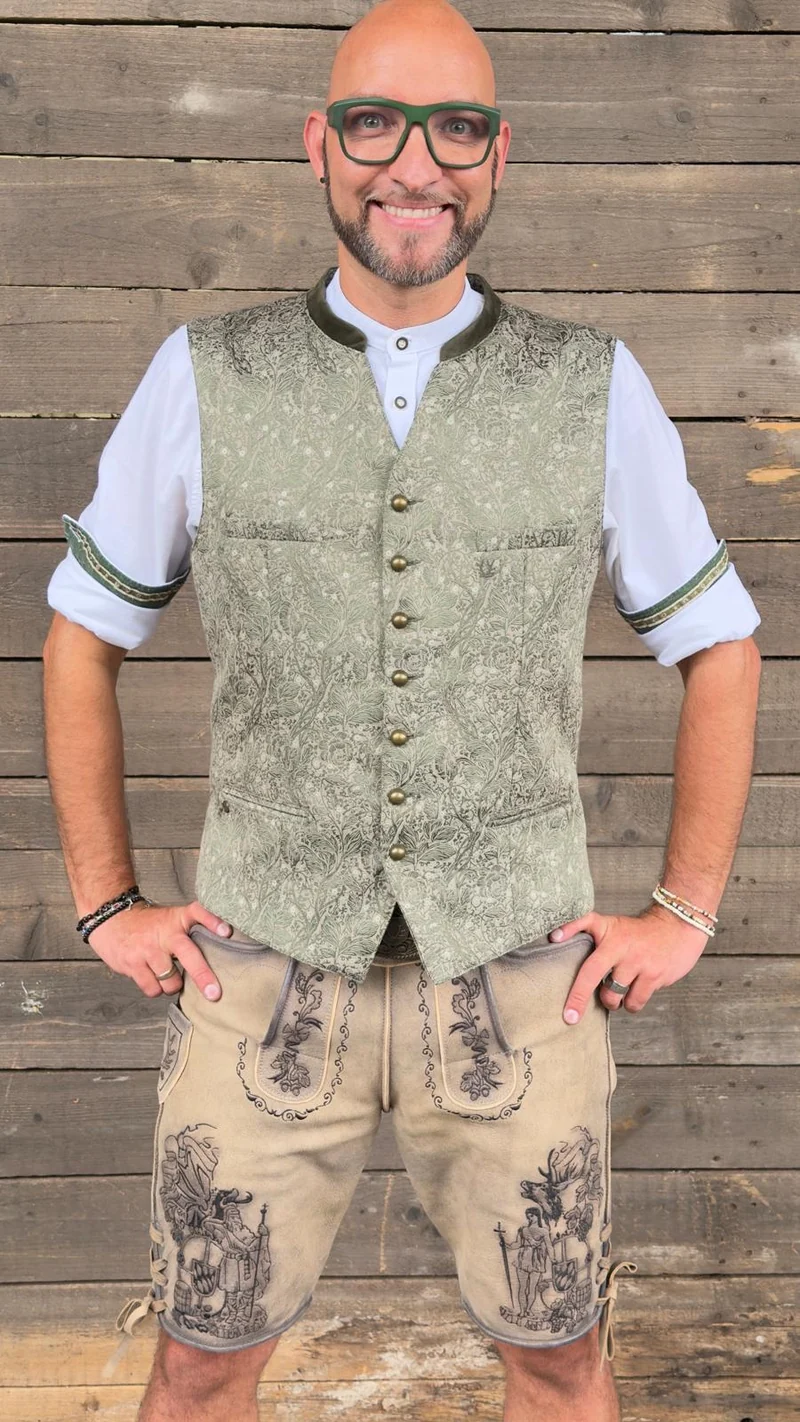 Herren LEDERHOSE Guiliano - Krüger Buam - 961371-000-0071