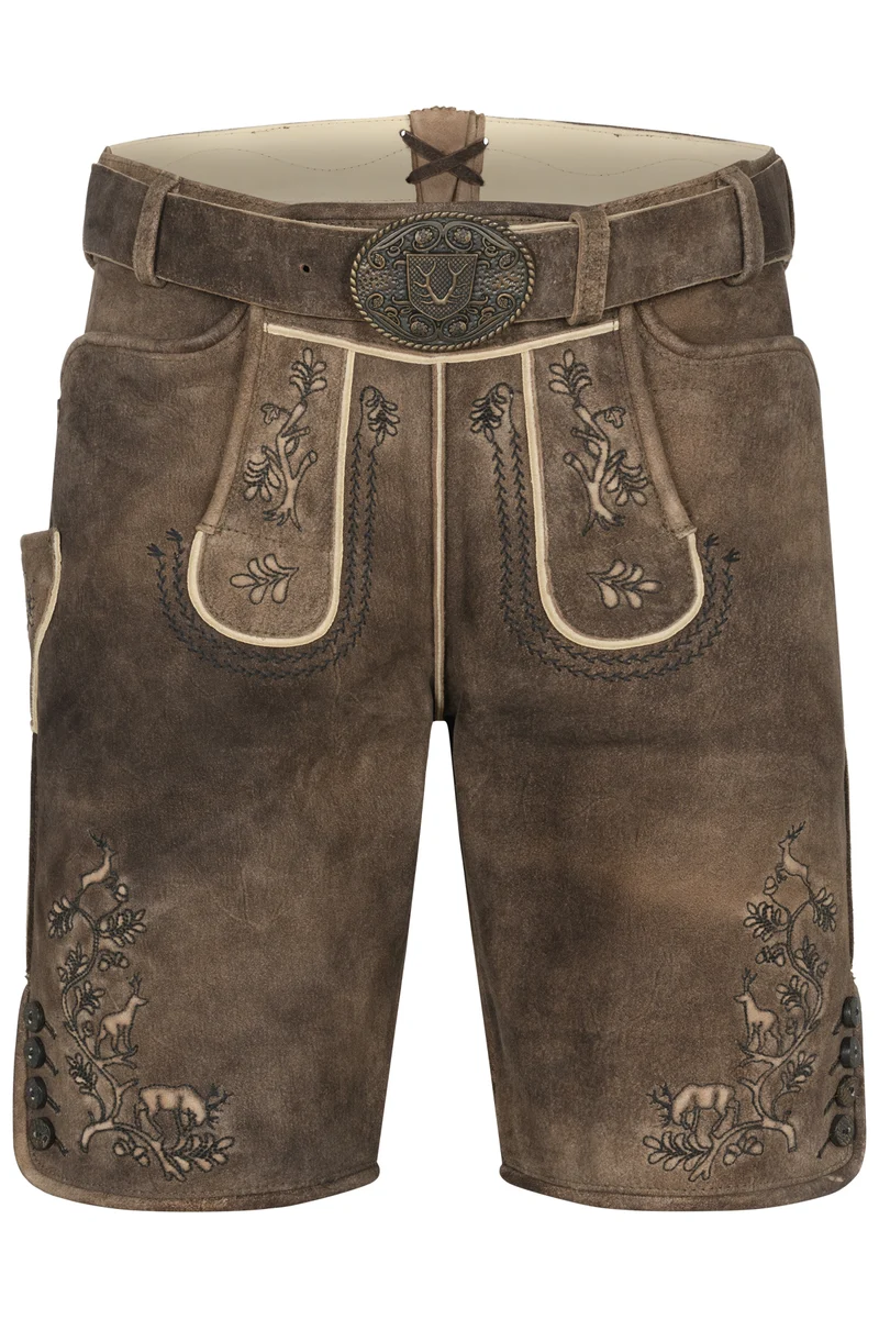 Herren LEDERHOSE Mischa - Krüger Buam - 962271-000-0076