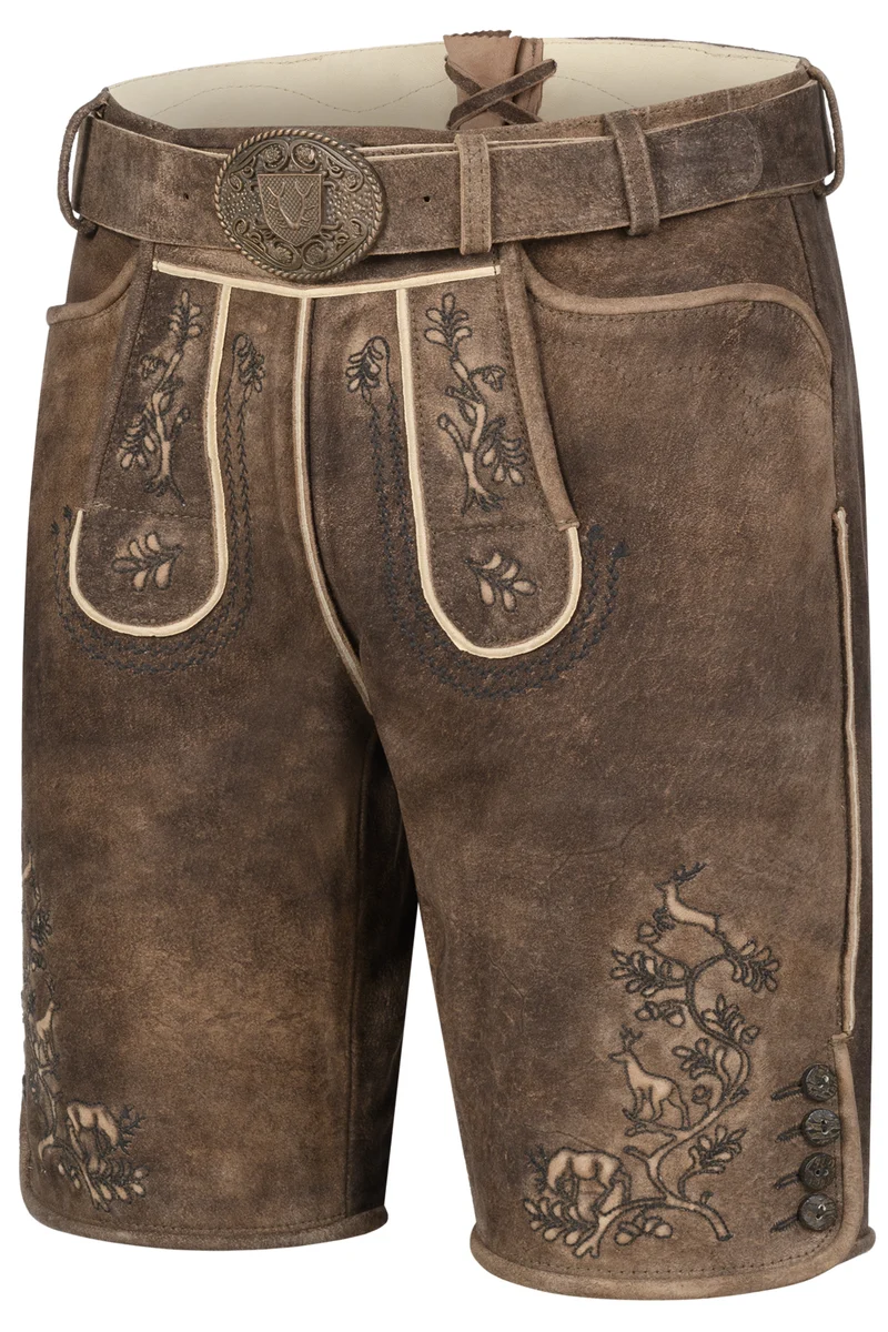 Herren LEDERHOSE Mischa - Krüger Buam - 962271-000-0071