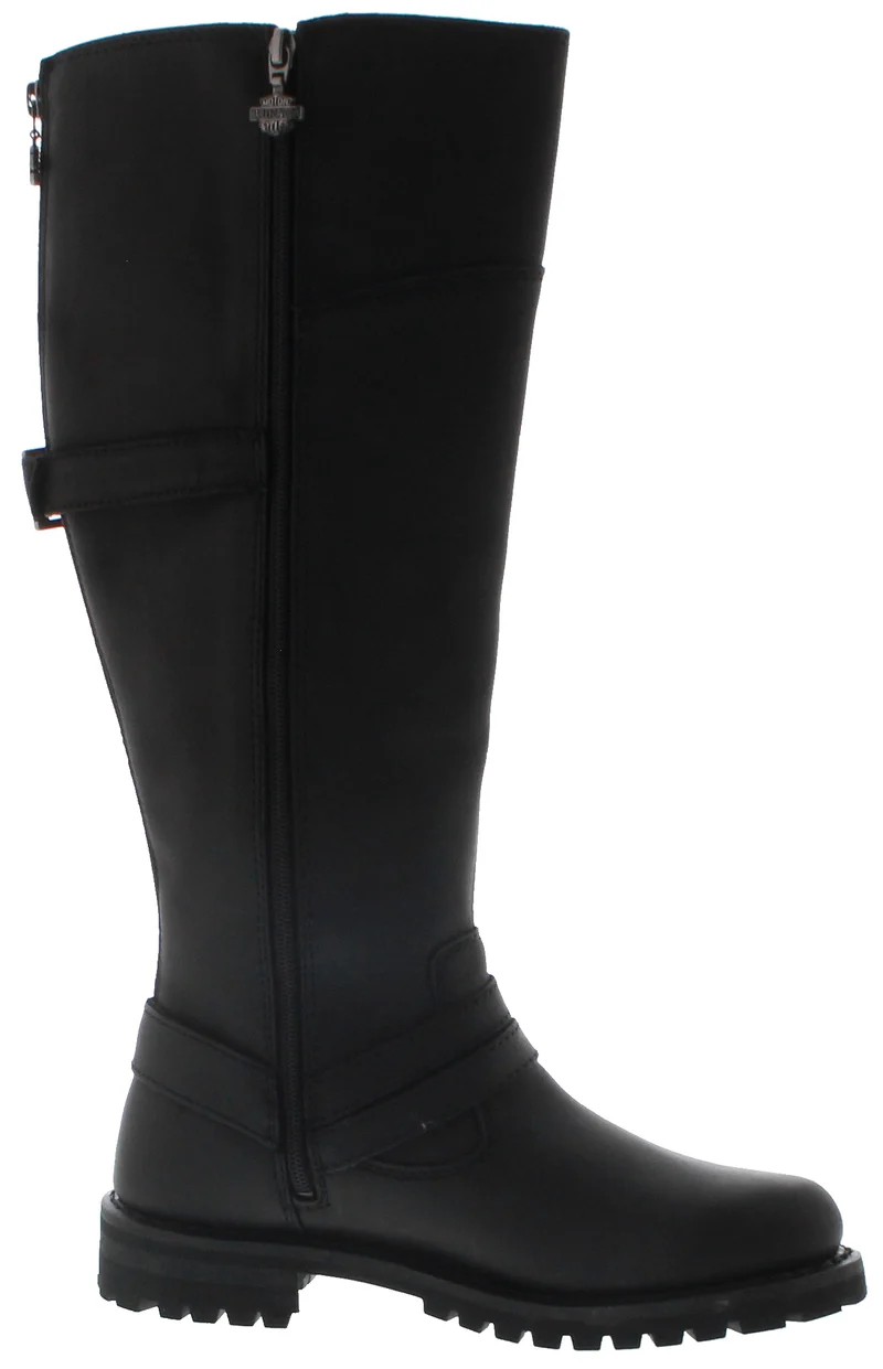 D84325 LOMITA Schwarz Damen Engineerstiefel