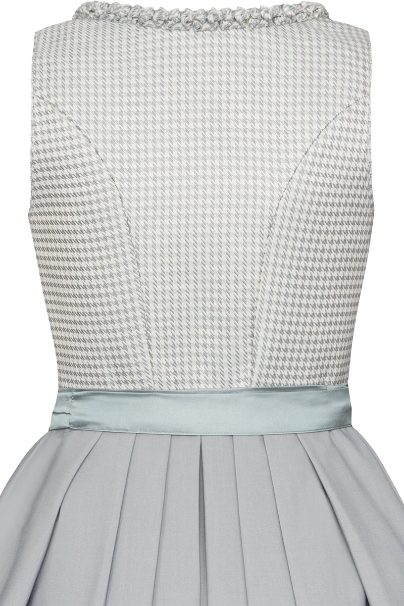 Midi-Dirndl mit Hahnentrittmuster