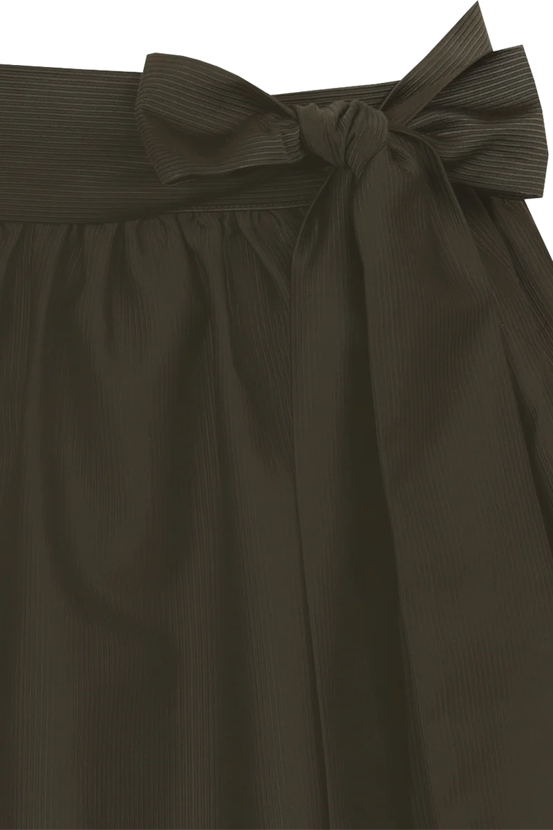 Dirndlschürze Midi 70 cm mit Streifendesign