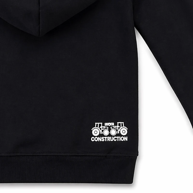 BONDI Jungen Hoodie Sweatshirt "Power" 33168 | Schwarz