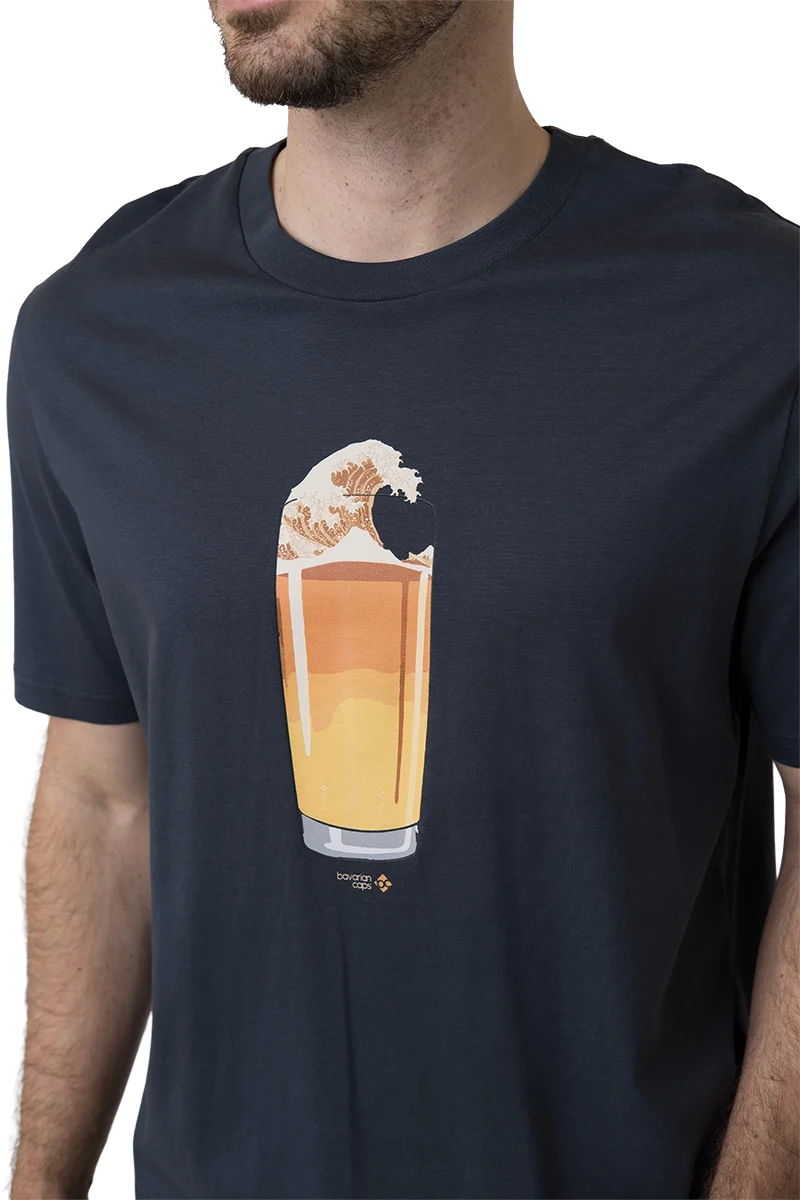 Herren T-Shirt 'Bierwelle'