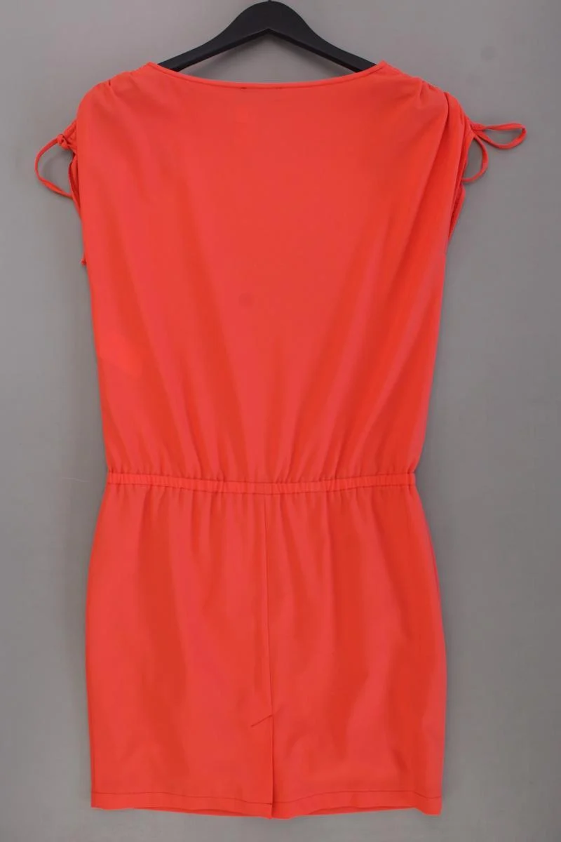 Blacky Dress Chiffonkleid Gr. 36 neuwertig Kurzarm orange aus Polyester