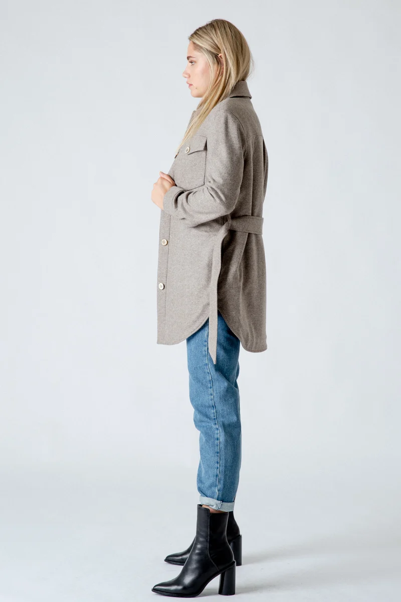 Gottseidank Loden-Overshirt Filippa Rahm