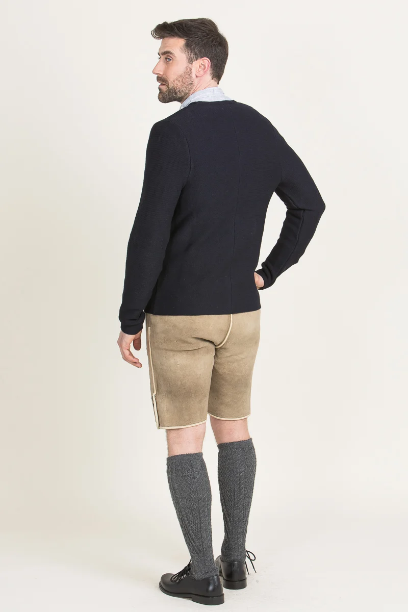 Gottseidank Strickjanker Aloisius tintenblau