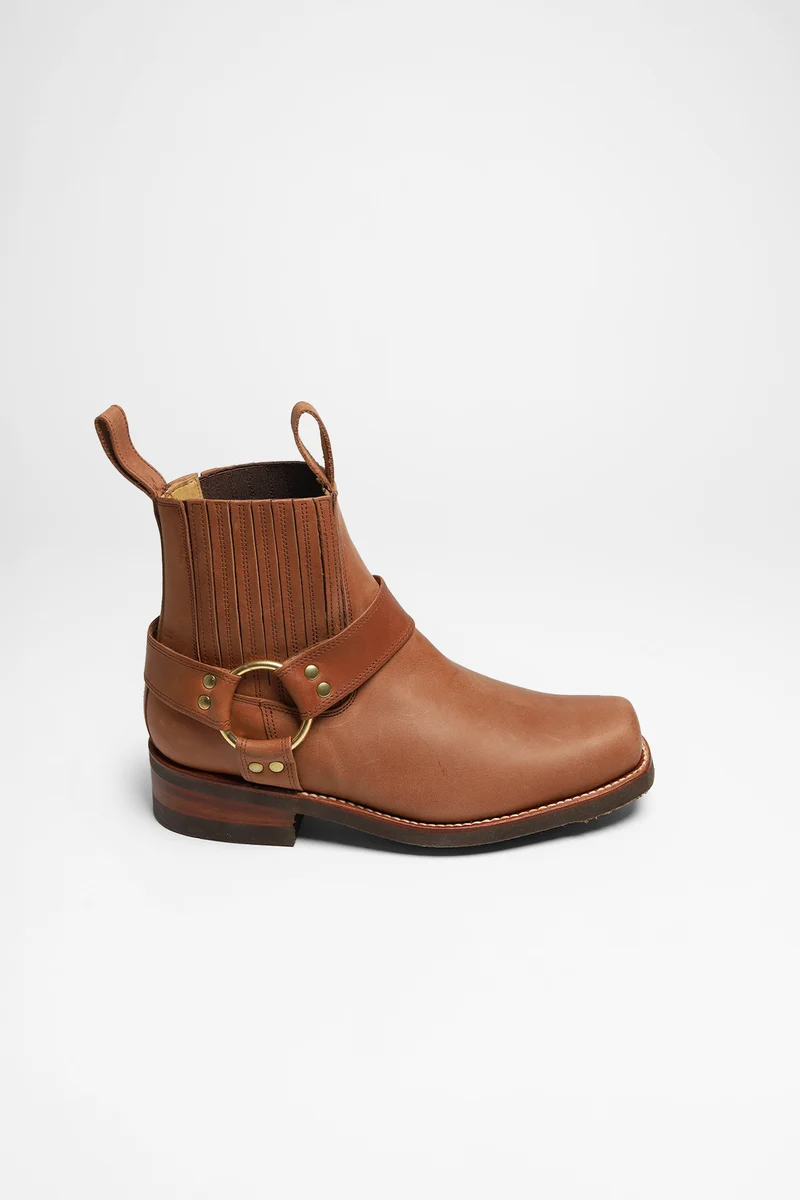 44330 LOW BIKER Unisex Braun