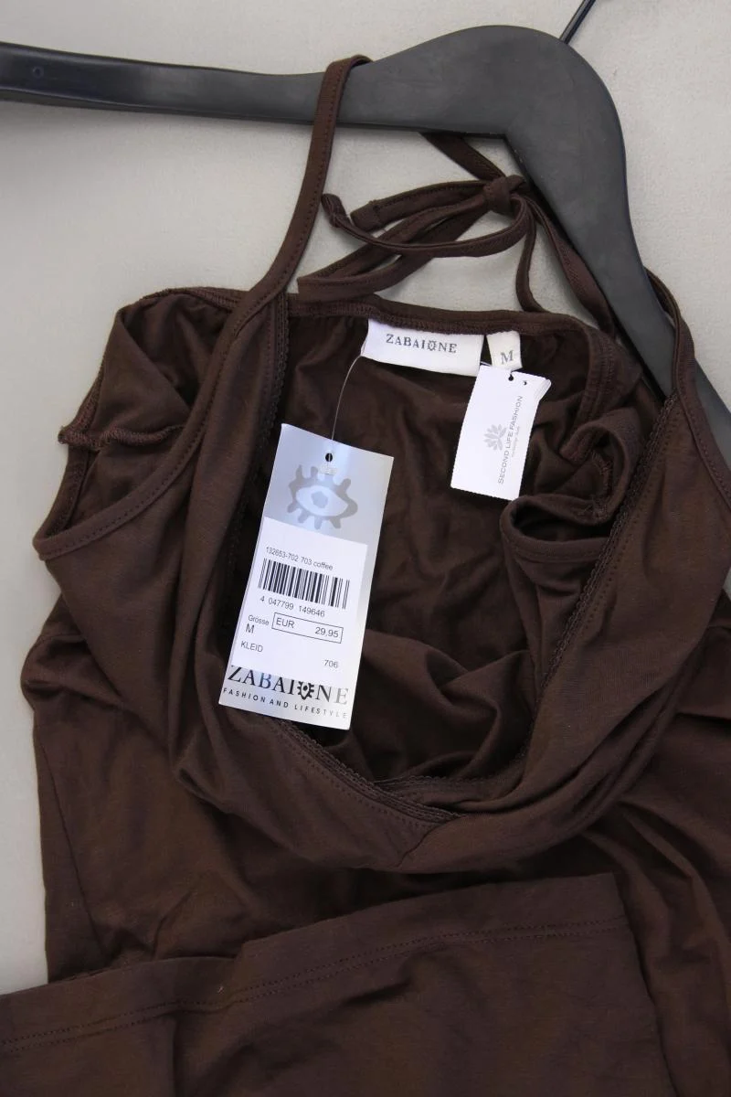 Zabaione Neckholderkleid Gr. M neu mit Etikett Neupreis: 29,95€! Träger braun