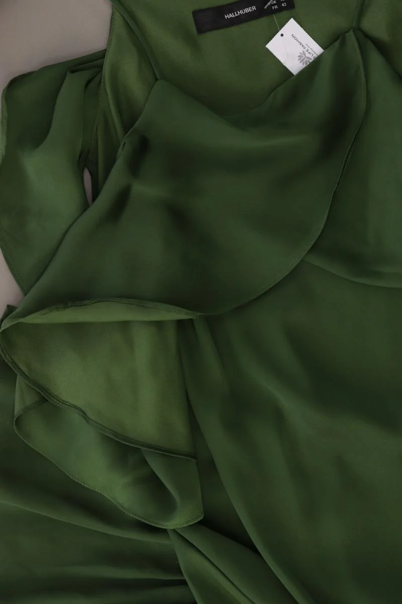 Hallhuber Trägerkleid Gr. 40 neuwertig grün aus Polyester