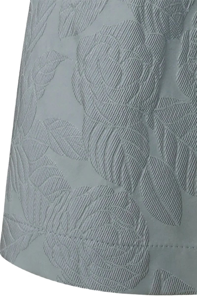 Dirndl lang mit eingewebtem Blumenmuster