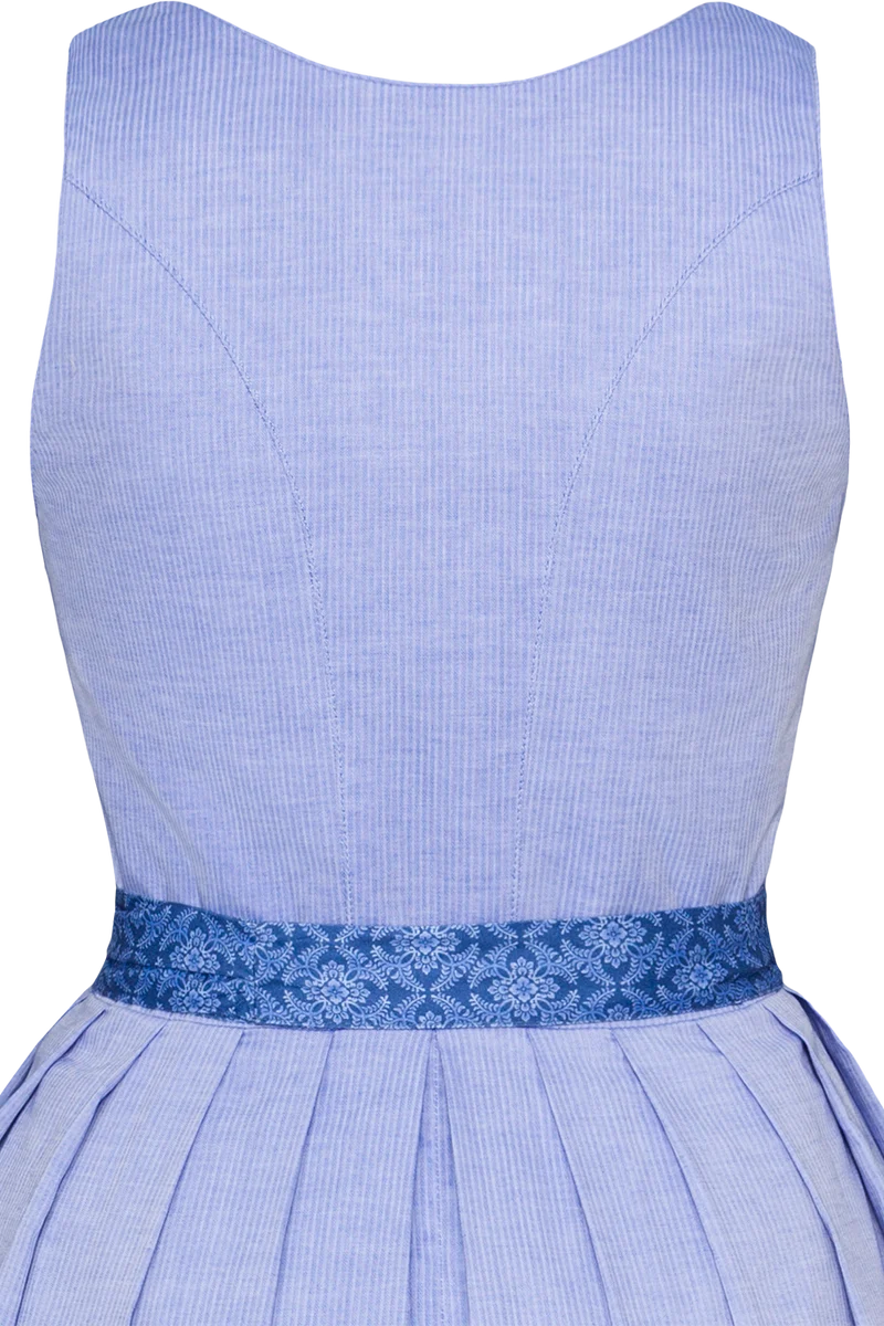 Langes Baumwolldirndl gestreift